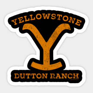 picture Yellowstone Tv Show Clipart yellowstone tv show stickers teepublic