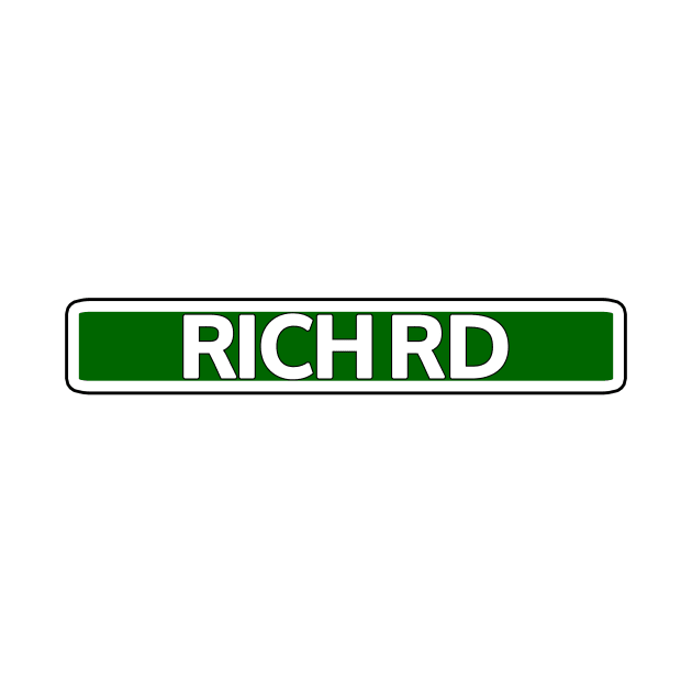 Rich Rd Street Sign by Mookle