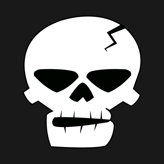 Skull Head by kaizokuGhost