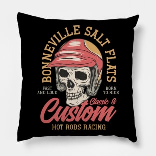 Classic and Custom Hot Rods Racing Pillow