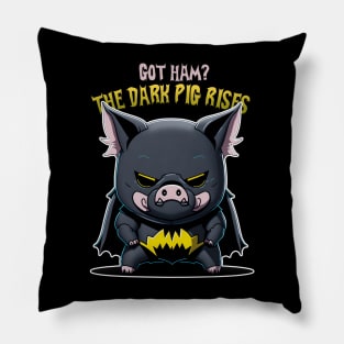 Got Ham? the Super Pig Cartoon Pillow