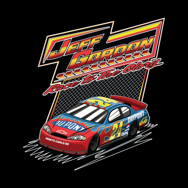 Nascar racing shirt by dipurnomo