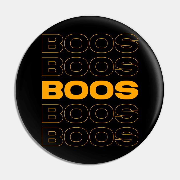 Boos - Fall Halloween Pin by ArtfulTat