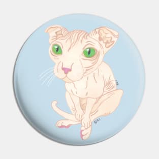 UKRANIAN LEVKOY CAT Pin