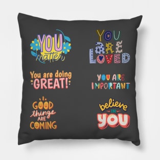 MOTIVATION  WORDS Pillow