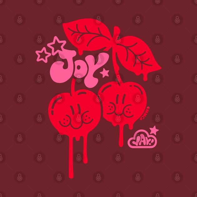 Joy Cherries - Juicy Red by Marianne Martin