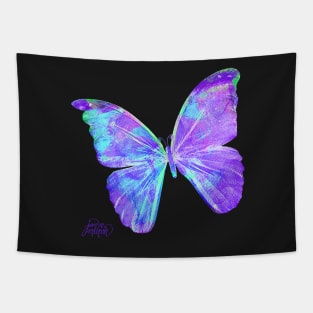 Purple Butterfly Tapestry