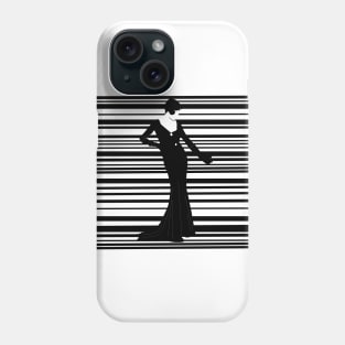 Black and white Glamour Phone Case