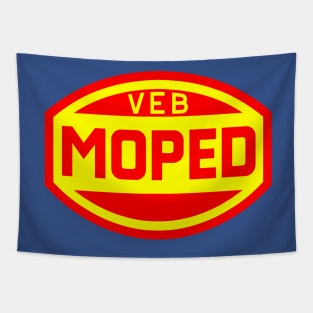 VEB moped logo Tapestry