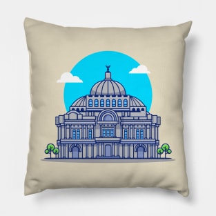 Mexico Palace Pillow