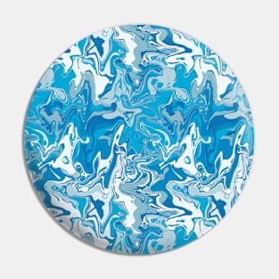 Splash Pool Marble - Digital Paint Spill Pin