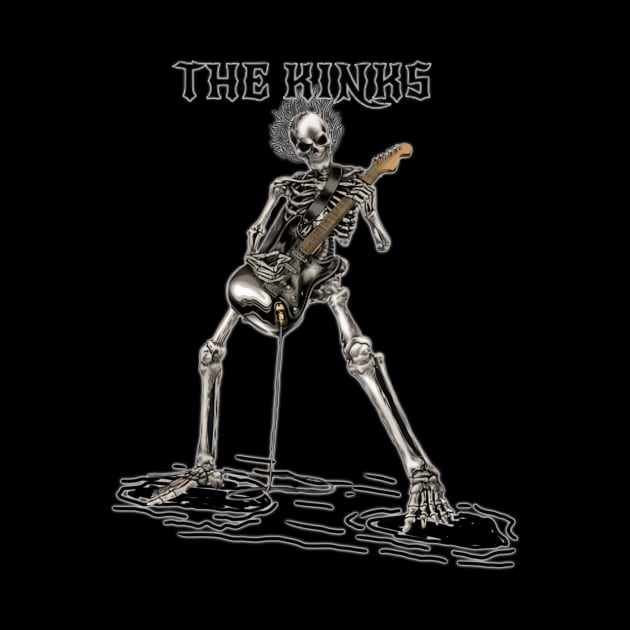 The kinks Fire skull guitar tk by Jang andong