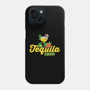 Cute Tequila Squad Margarita Drinking Alcohol Pun Phone Case