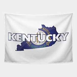 Kentucky Colored State Tapestry