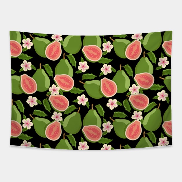 Guava Pattern Tapestry by Designoholic