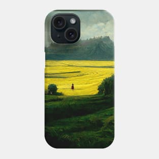 Peaceful Yellow Field | Stand Alone Phone Case