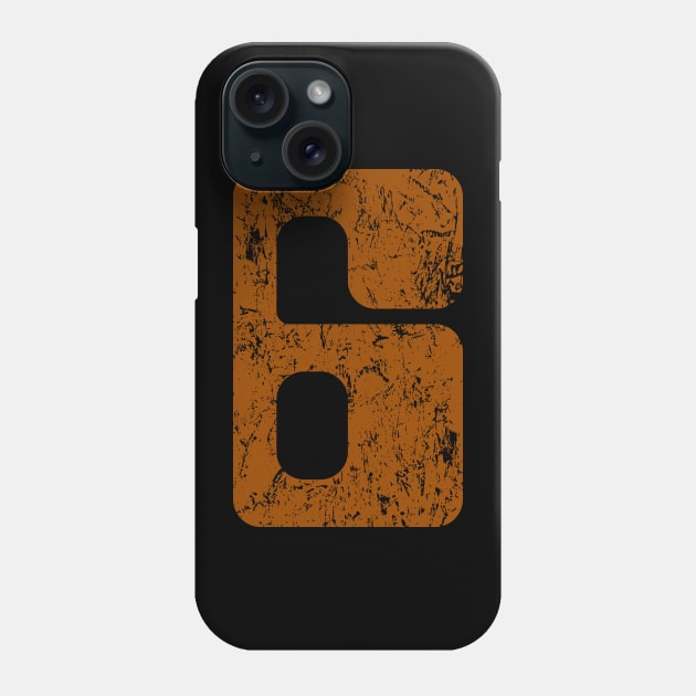 Rollerball – No. 6 (weathered and worn) Phone Case by GraphicGibbon