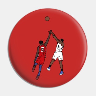 Kawhi Leonard Game Winner vs. Philadelphia Pin