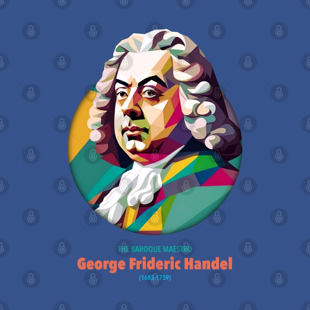 George Frideric Handel in WPAP by BAJAJU