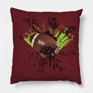 Grunge Rugby Pillow