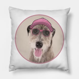 Cool Irish Wolfhound! Especially for Irish Wolfhound owners! Pillow