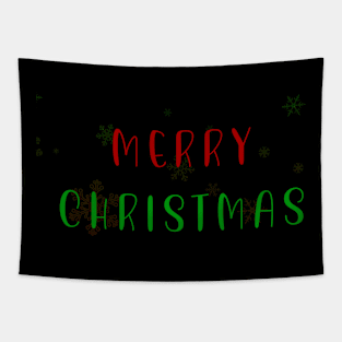 MERRY CHRISTMAS Tapestry