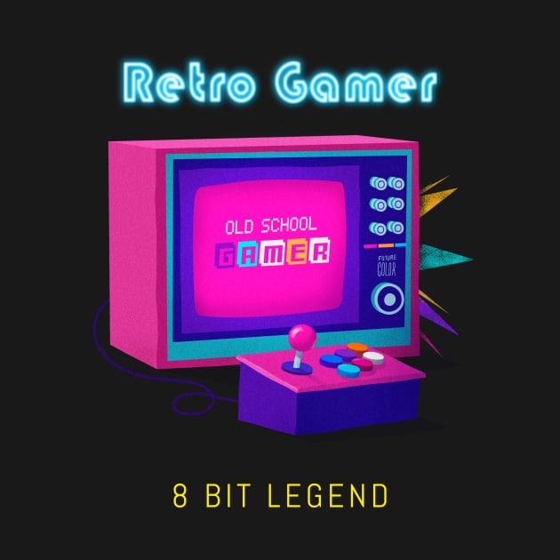 Retro Gamer Logo 1 by Batocera Nation