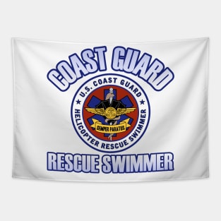 Coast Guard Rescue Swimmer Tapestry