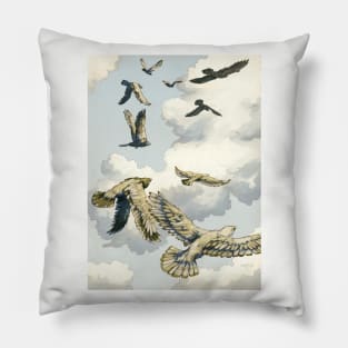 In clouds Pillow