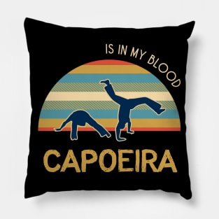 Capoeira Is In My Blood Pillow