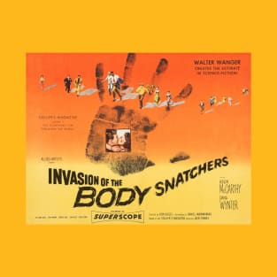 Invasion of the Body Snatchers Movie Poster T-Shirt