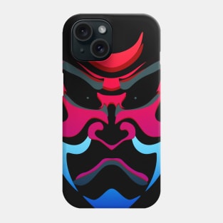 Japanese kabuki mask Phone Case