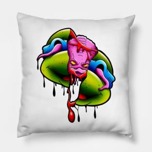 leonardo and krang Pillow