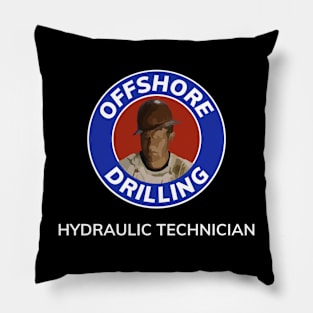 Oil & Gas Offshore Drilling Classic Series - Hydraulic Technician Pillow