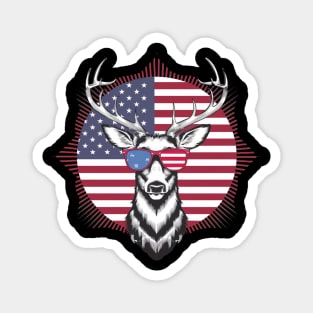 American Deer Magnet