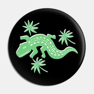 Alligator Safari Pin