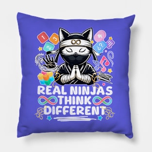 Autistic Child for Cat Ninja Pillow