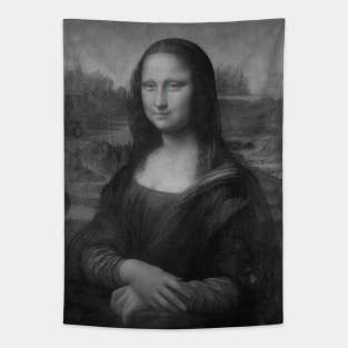 Monna Lisa Changes Expression Interactive Magenta&Green Filter T-Shirt By Red&Blue Tapestry