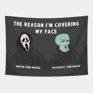 Halloween Parody-Scream Tapestry