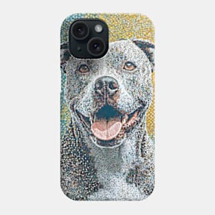 Dog Portrait - Pitbull Phone Case