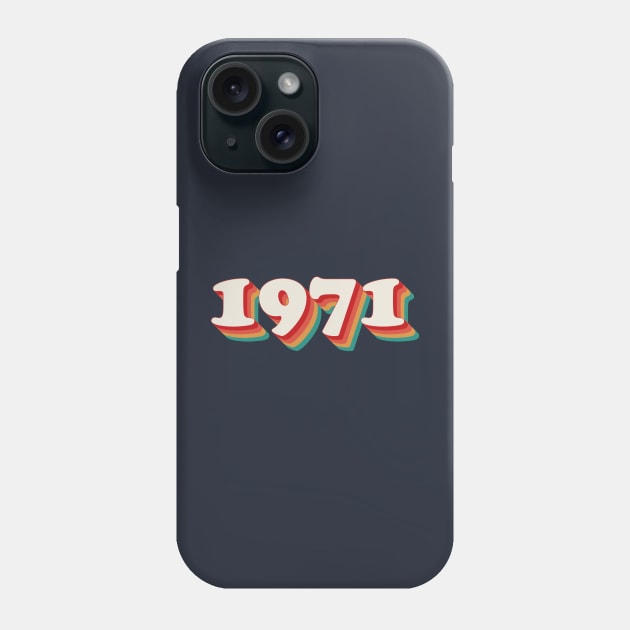 1971 Phone Case by n23tees
