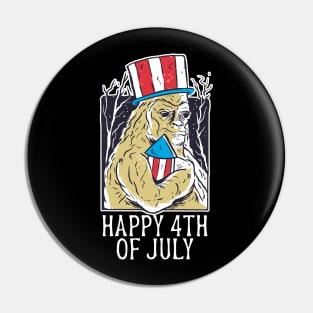 Happy 4th of july Pin