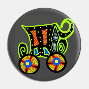 Modern Bullock Cart Pin