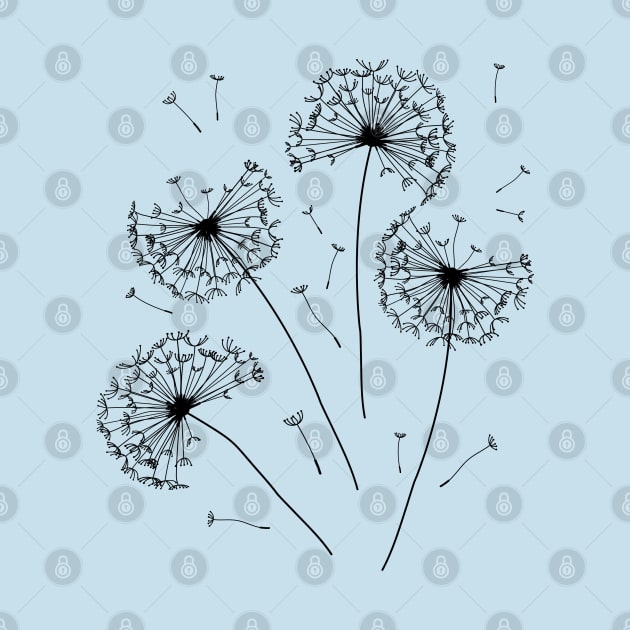 Air dandelions by AliJun