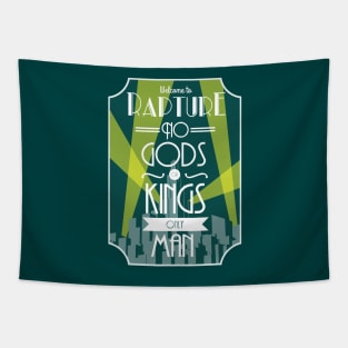 Deco No Gods Tapestry