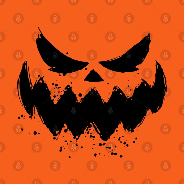 Scary Face Halloween by Mr.Speak