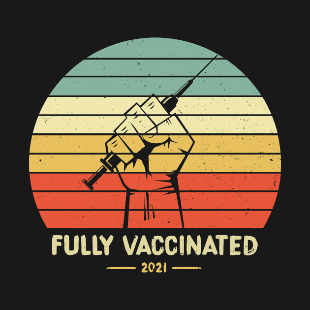 Vintage Pro Vaccine Vaccinated - Vaccines work - Vaccination USA by tshirtguild