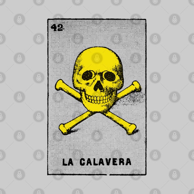 La Calavera ------ Mexican Skull Vintage Design by DankFutura