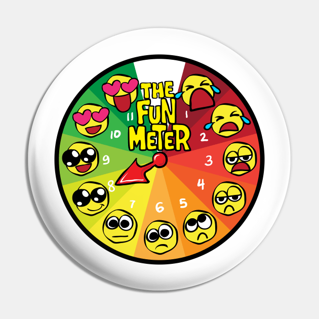 The Fun Meter Pin by MimimaStore