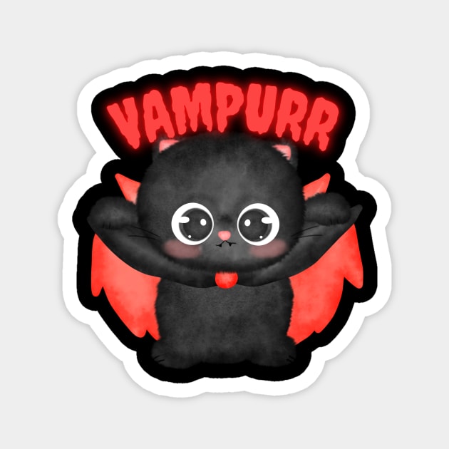 Vampurr Magnet by Caregiverology